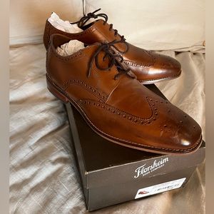 *SOLD* Florsheim Mens Castellano Wing Oxford Shoes